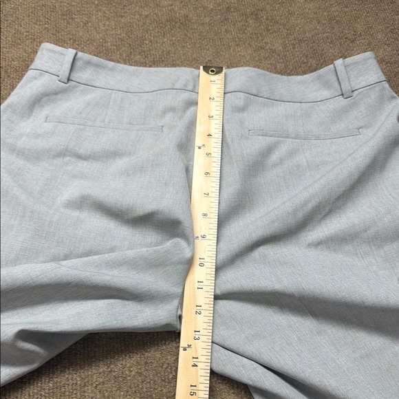 Lauren Ralph Lauren Andover Light Gray Wool Blend Dress Pants 12 - Picture 7 of 8